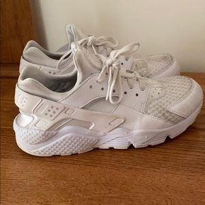 Nike white huraches